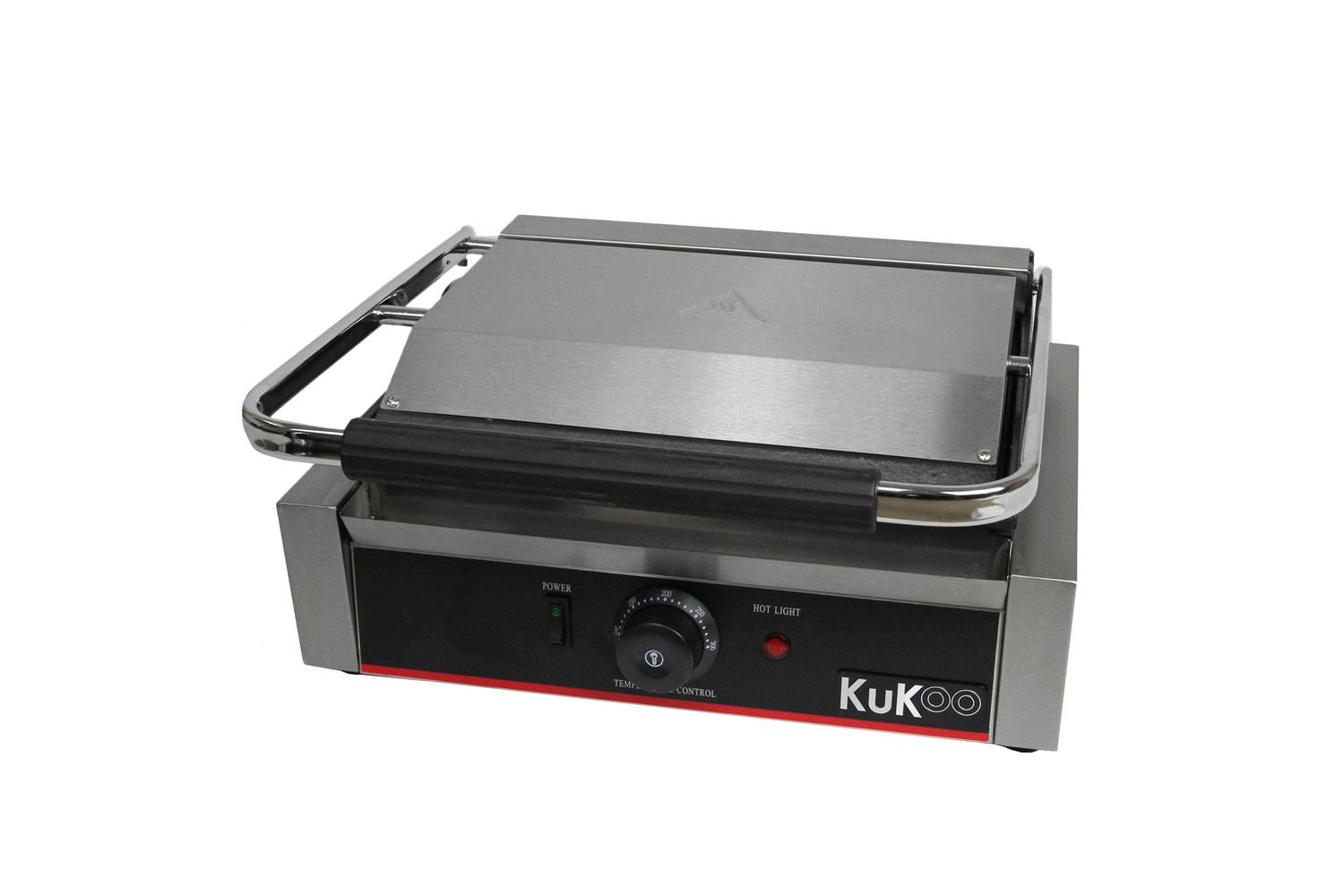 Monstershop 24320 - Kukoo Grooved & Flat Panini Press-8