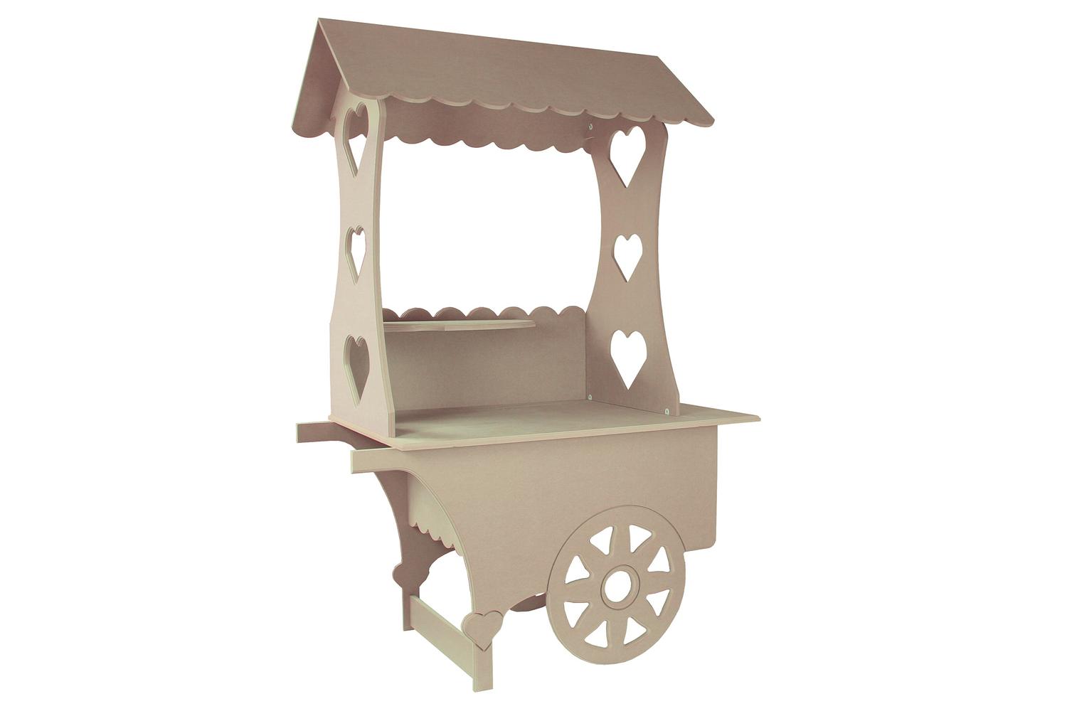 Monstershop 24241 - Kukoo Mini Candy Cart Wedding Sweet Stal-4