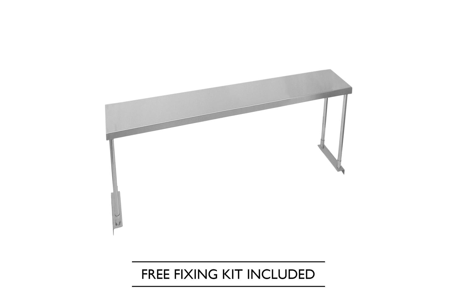 Monstershop 24898 - Kukoo Single Tier Steel Over-shelf 1500m-3