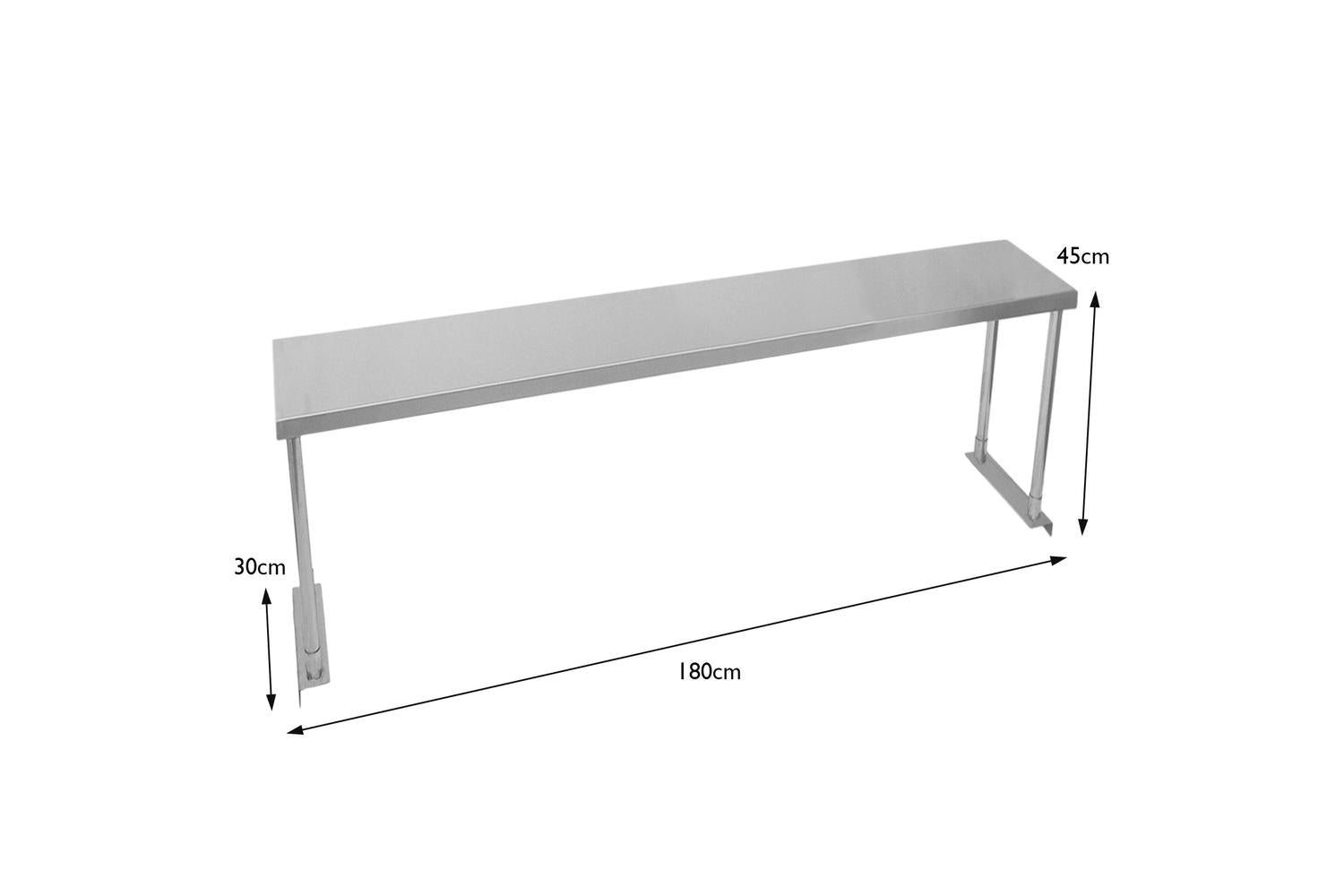 Monstershop 24900 - Kukoo Single Tier Steel Over-shelf 1800m-7
