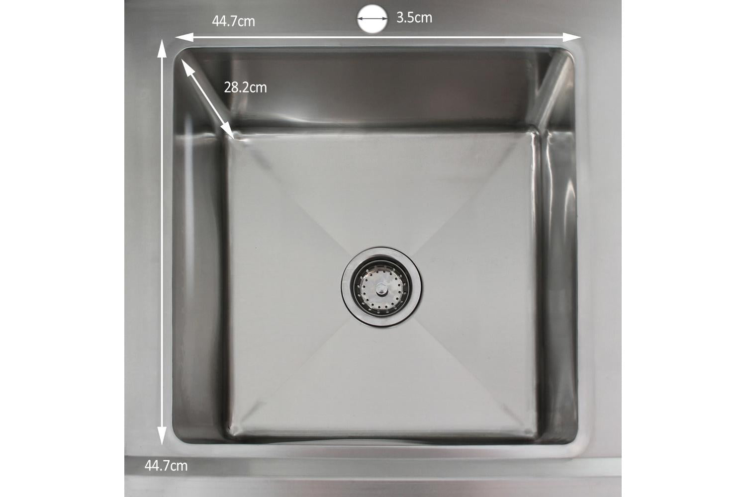 Monstershop 210933 - Kukoo Stainless Steel Catering Sink - L-5