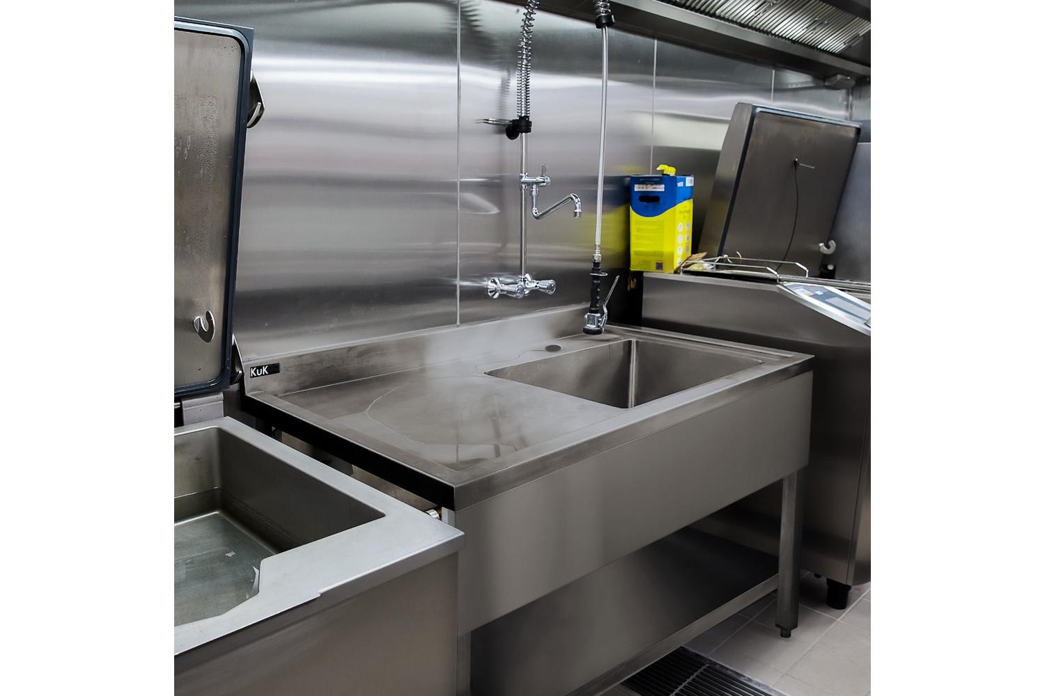 Monstershop 210933 - Kukoo Stainless Steel Catering Sink - L-6