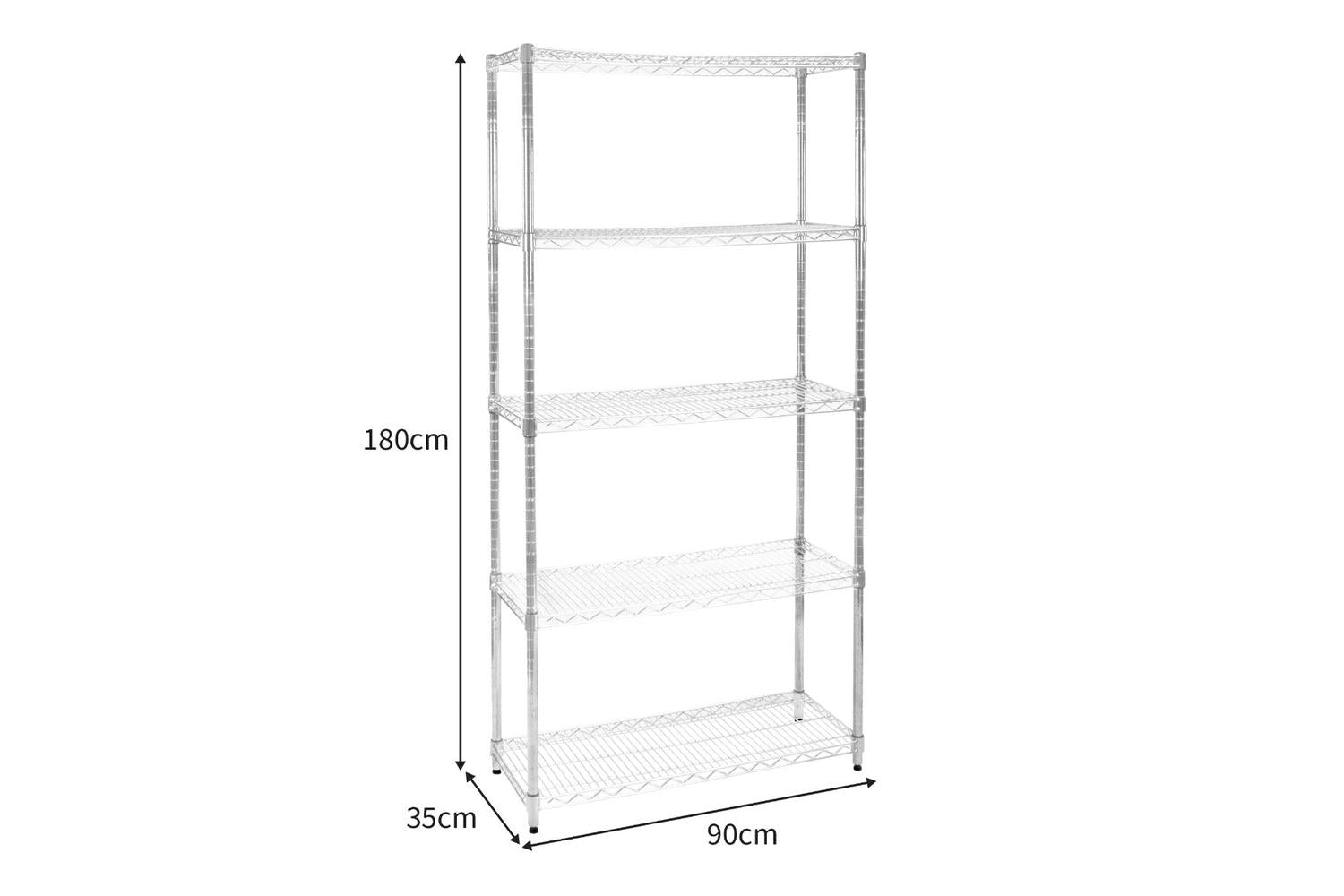Monstershop 211620 - Kukoo Wire Racking - 35cm X 90cm X 180c-3