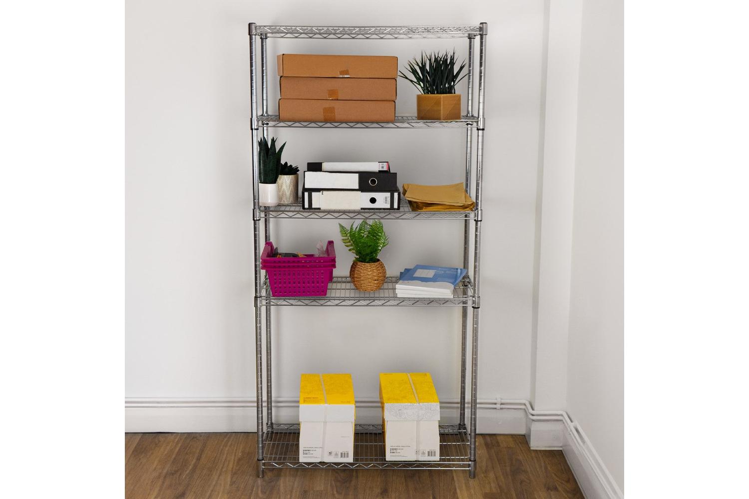 Monstershop 211620 - Kukoo Wire Racking - 35cm X 90cm X 180c-5