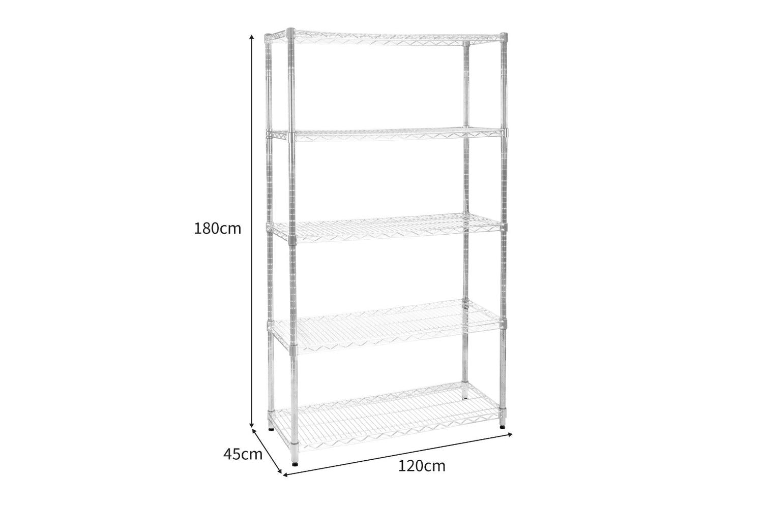 Monstershop 211622 - Kukoo Wire Racking - 45cm X 120cm X 180-3