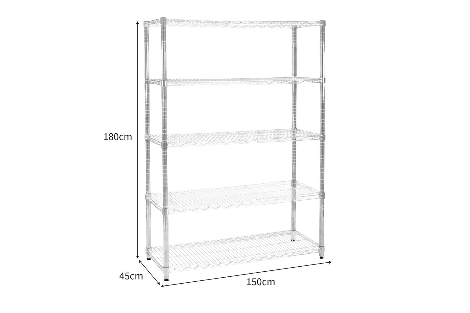 Monstershop 211623 - Kukoo Wire Racking - 45cm X 150cm X 180-3
