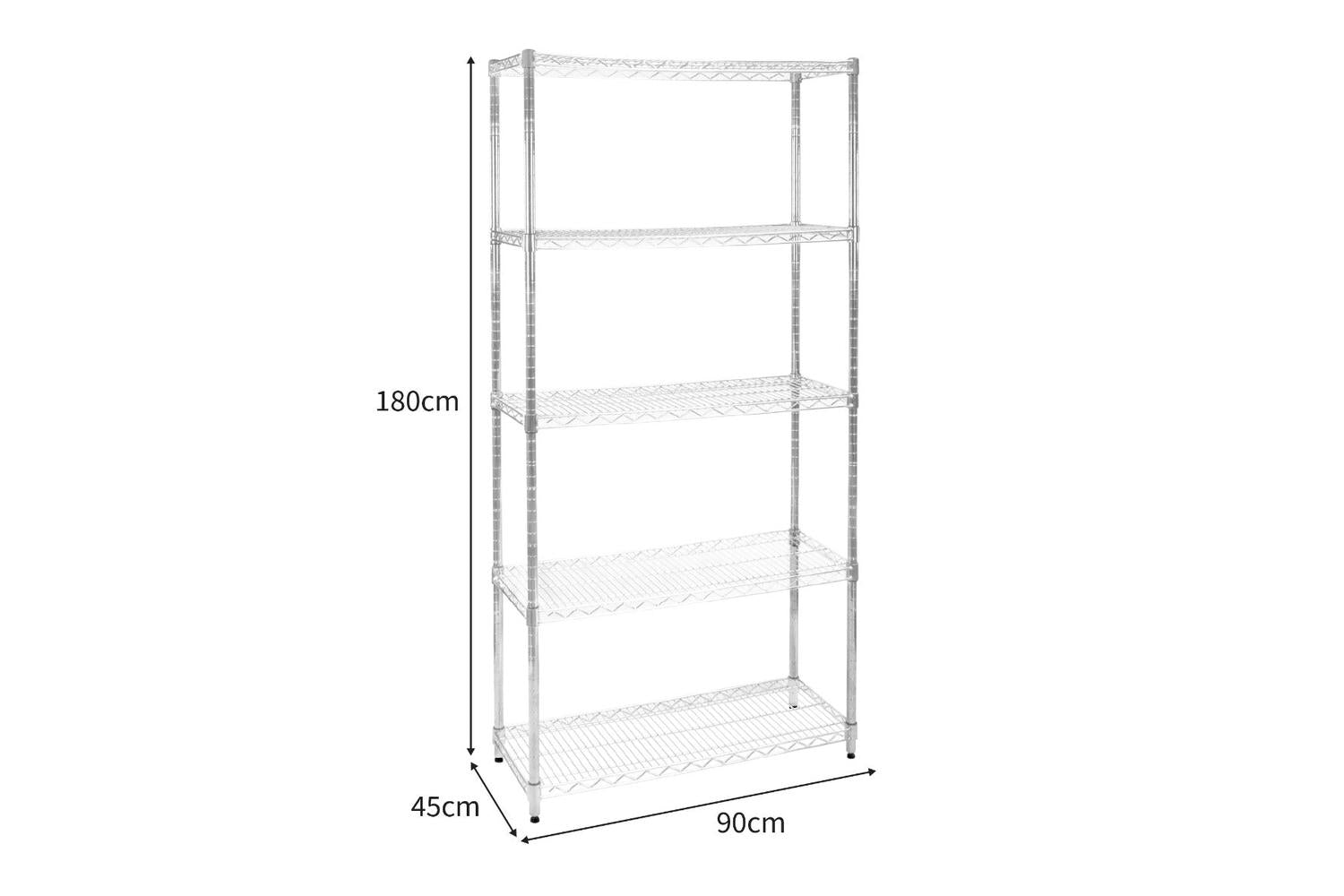 Monstershop 211621 - Kukoo Wire Racking - 45cm X 90cm X 180c-3