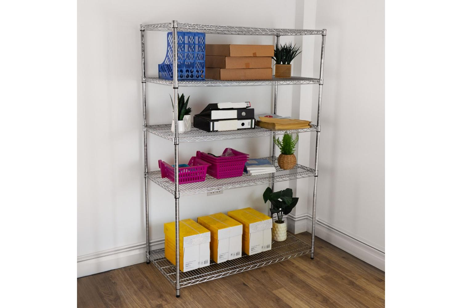 Monstershop 211624 - Kukoo Wire Racking - 60cm X 120cm X 180-6