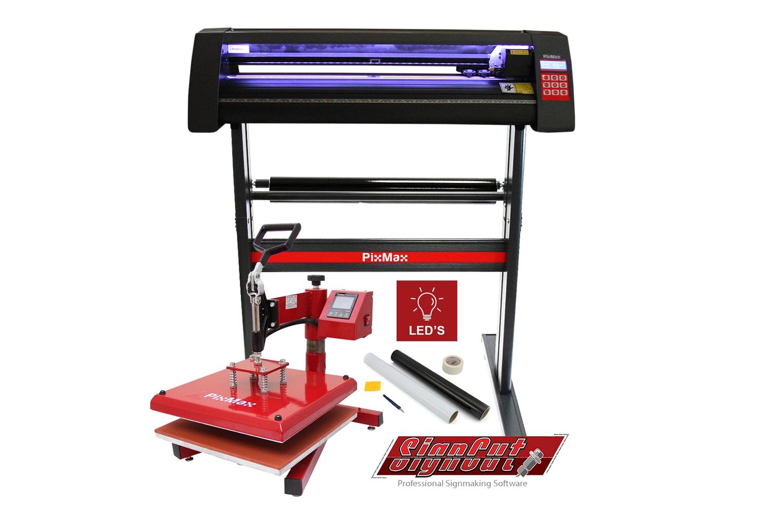 Monstershop 27182 - Led Vinyl Cutter With 38cm Swing Heat Pr-4