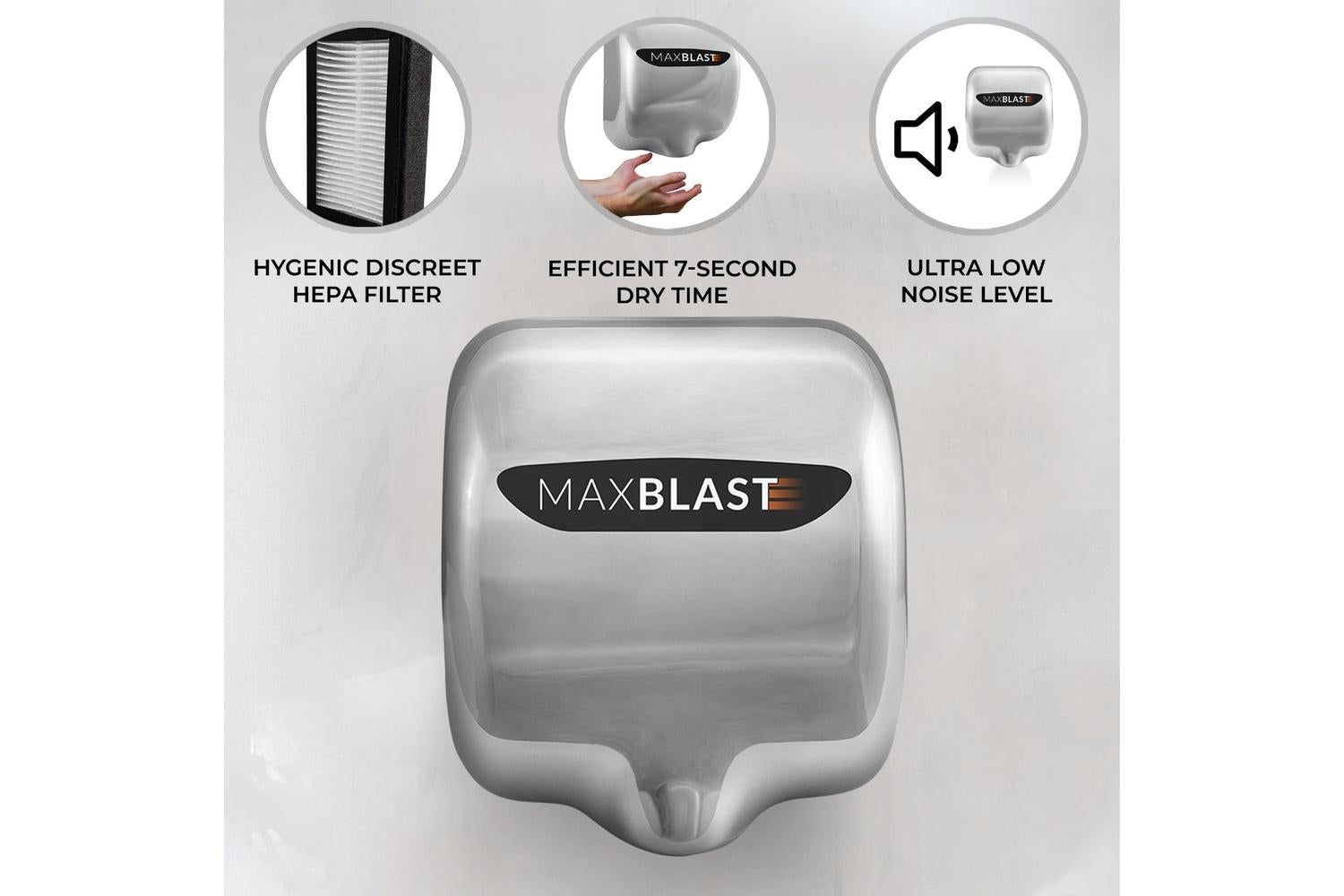 Monstershop 210313 - Maxblast Automatic Commercial Hand Drye-2