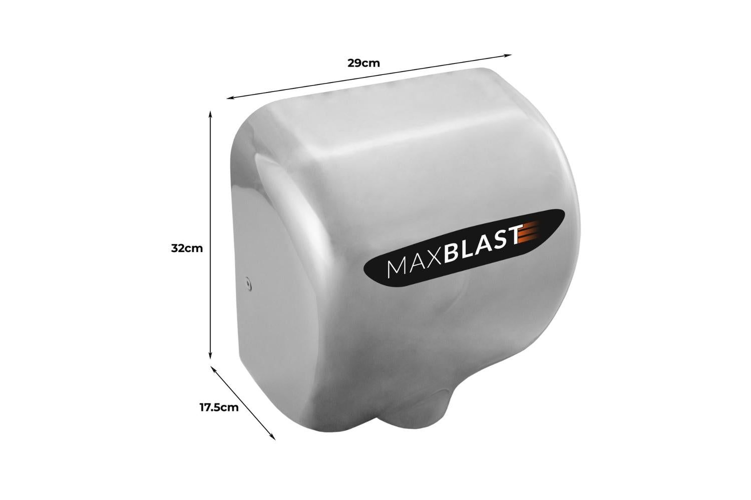 Monstershop 210313 - Maxblast Automatic Commercial Hand Drye-7