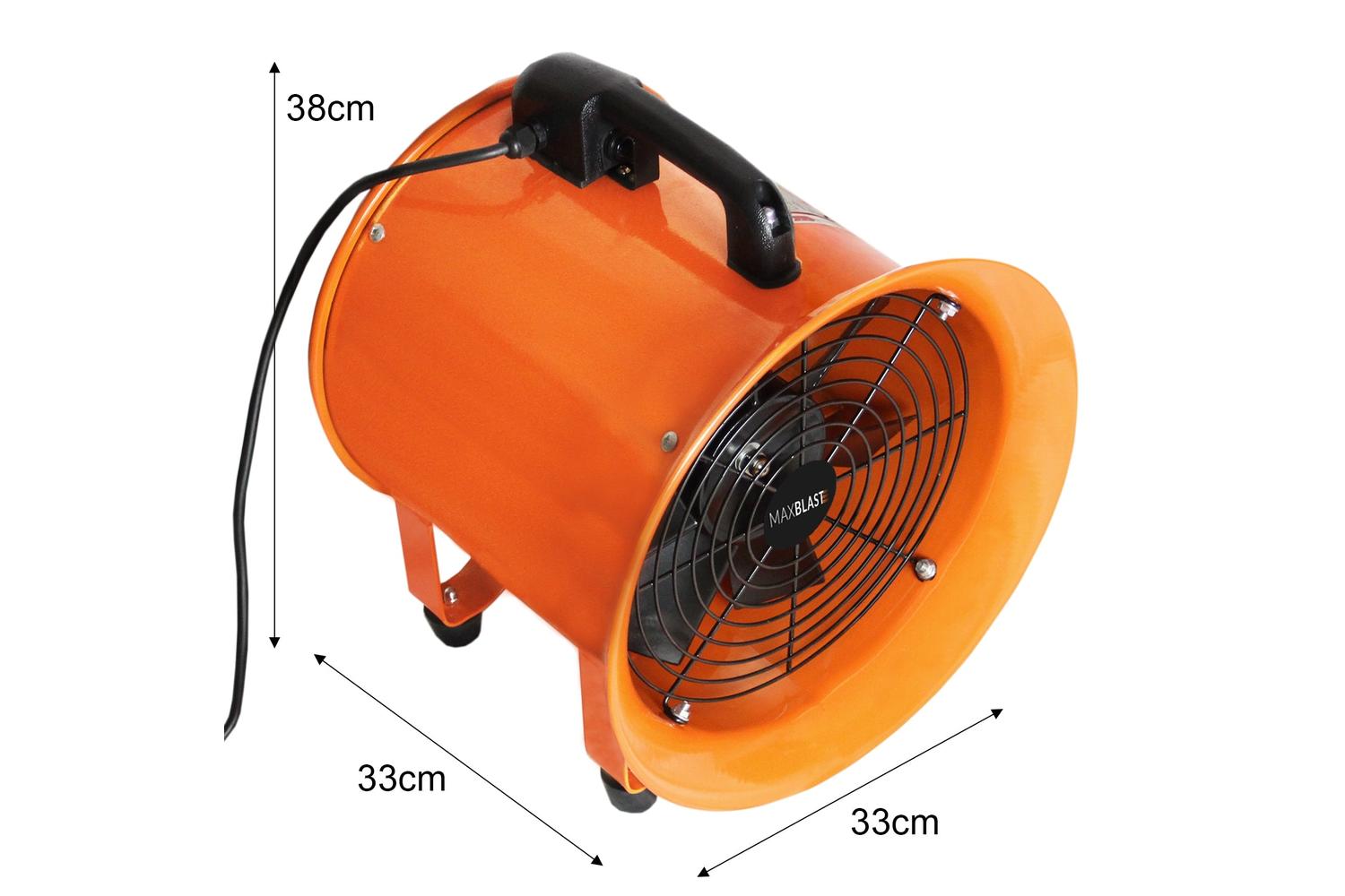 Monstershop 27019 - Maxblast Dust Extractor 250mm 320w With-7