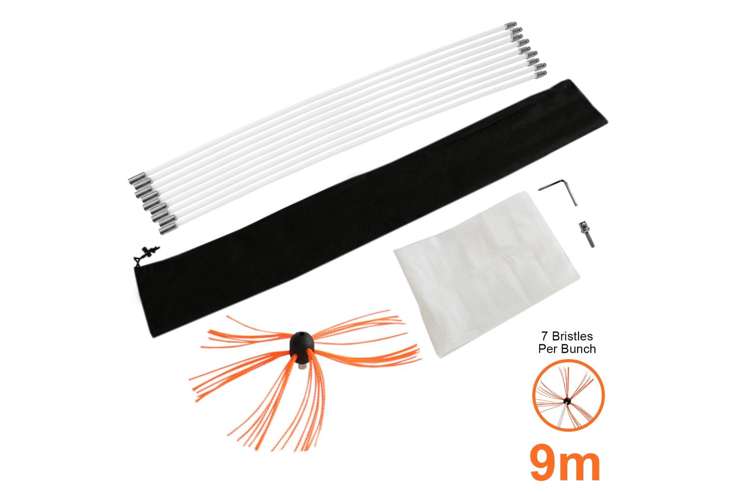 Monstershop 26477 - Maxblast Powered Chimney Sweep 9m-3