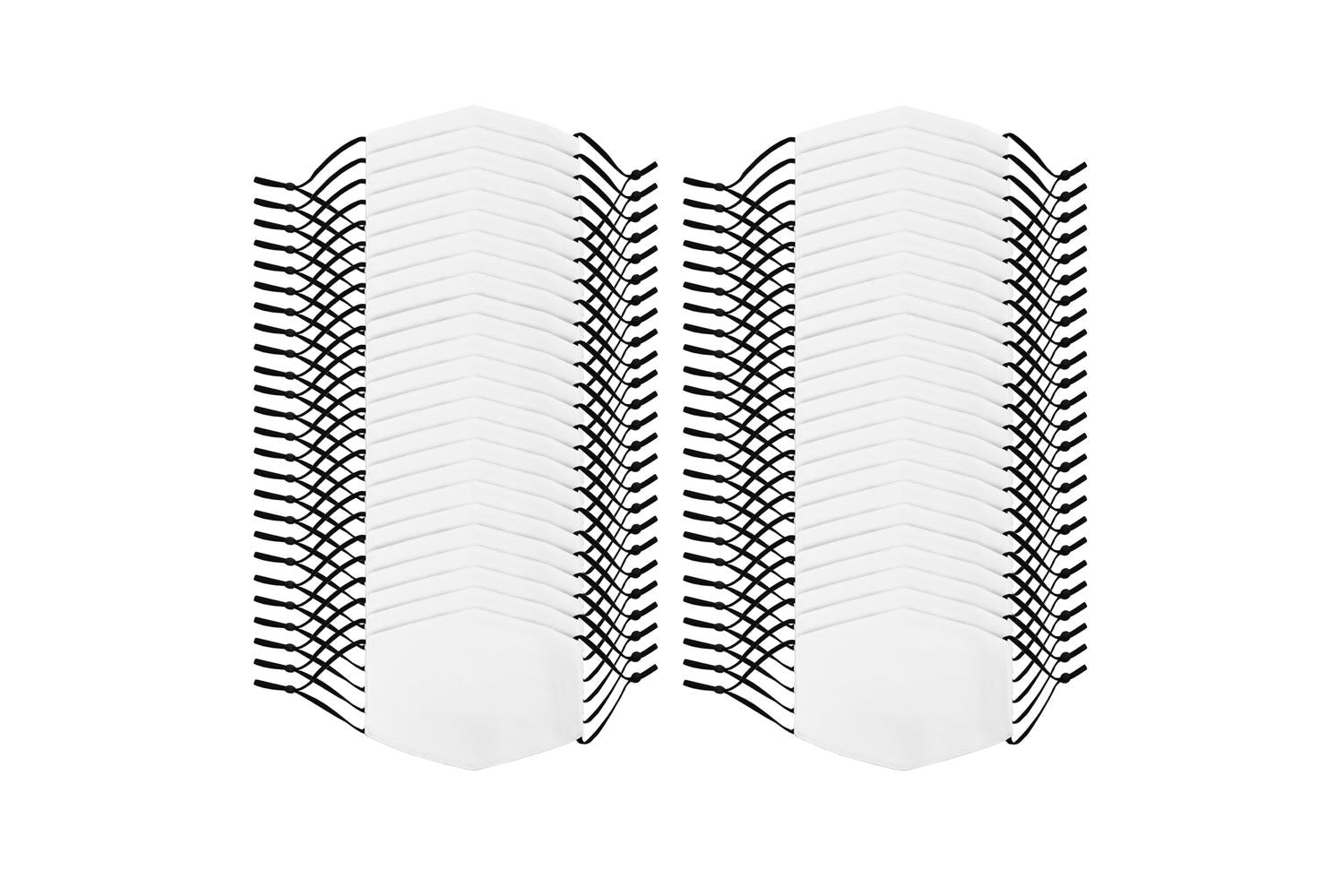 Monstershop 27692 - Medium Face Masks Sublimation Blanks / 5