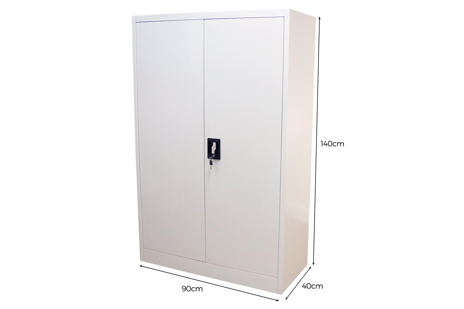 Monstershop Metal Filing Cabinet | Grey-7