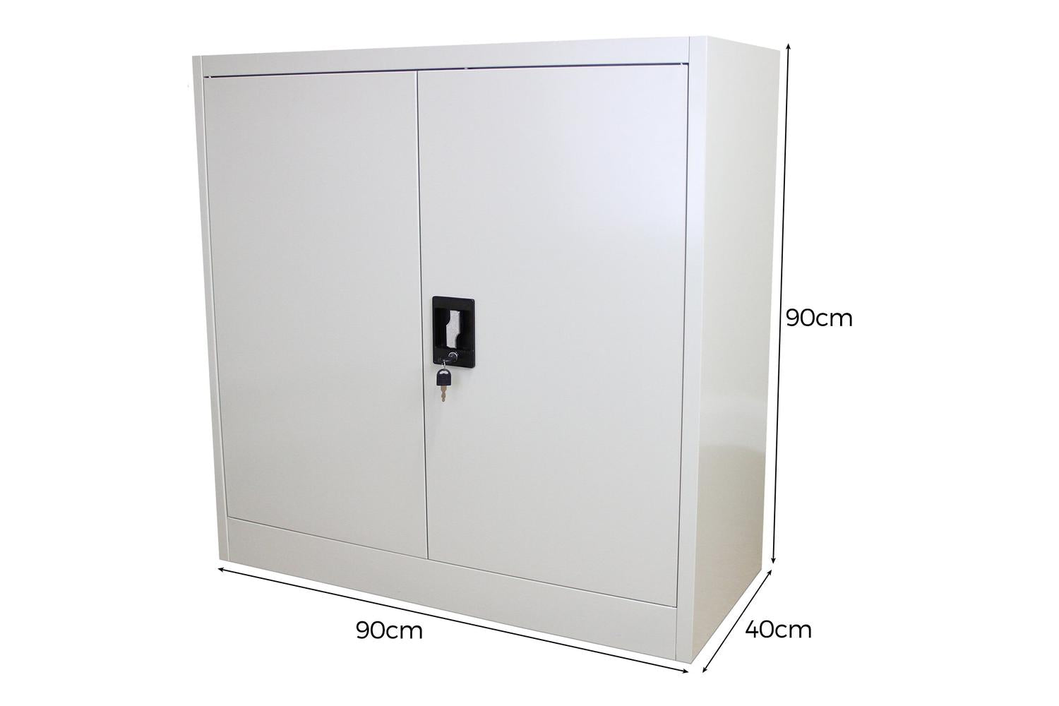 Monstershop Metal Filing Cabinet | Grey-5