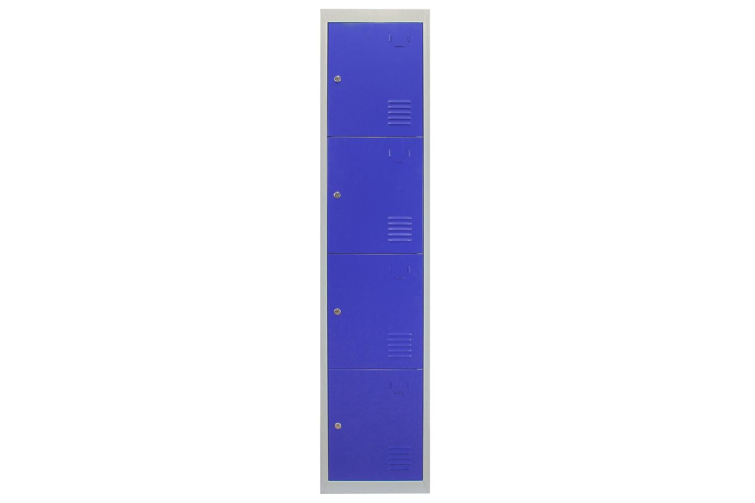 Monstershop 23981 - Metal Storage Lockers - Four Doors Flatp-3