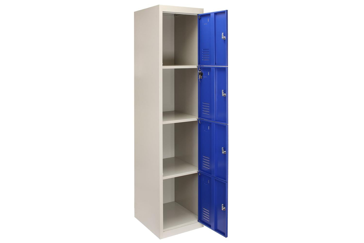 Monstershop 23981 - Metal Storage Lockers - Four Doors Flatp-6