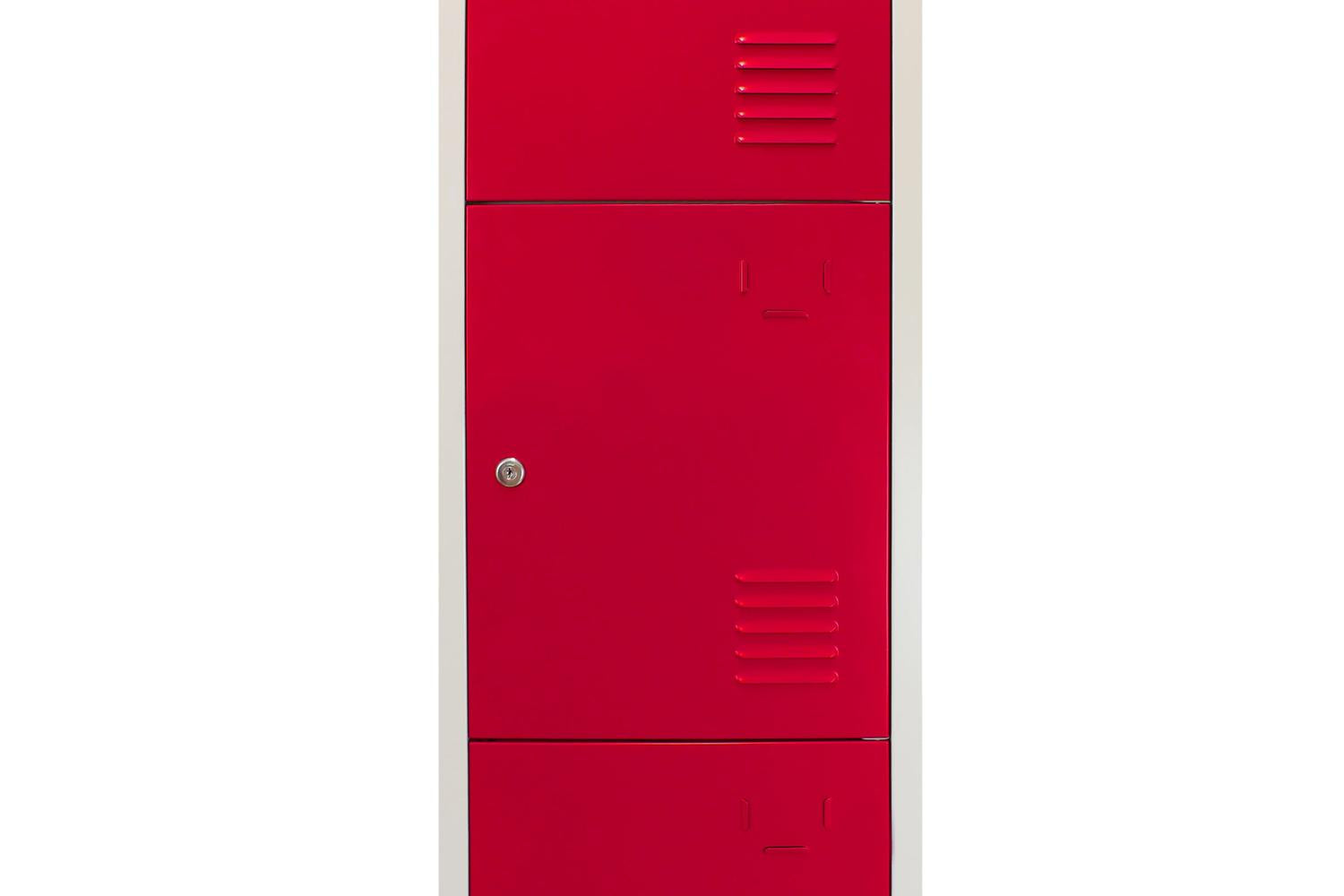 Monstershop 23982 - Metal Storage Lockers - Four Doors Flatp-6