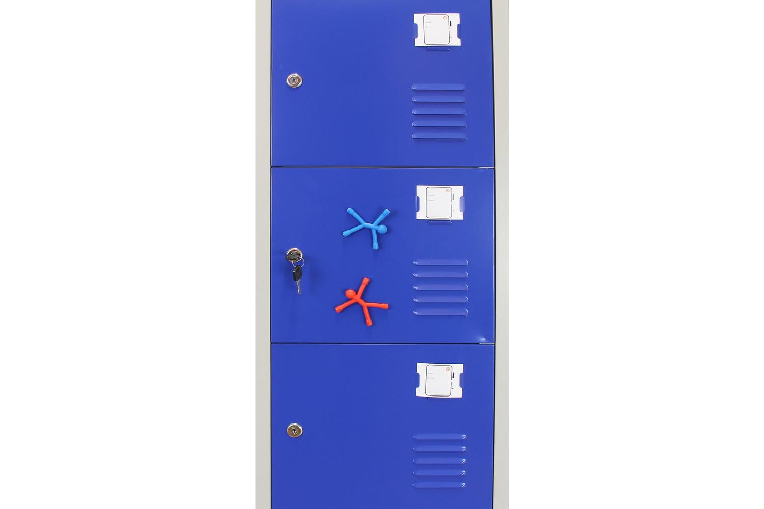 Monstershop 23984 - Metal Storage Lockers - Six Doors Flatpa-6