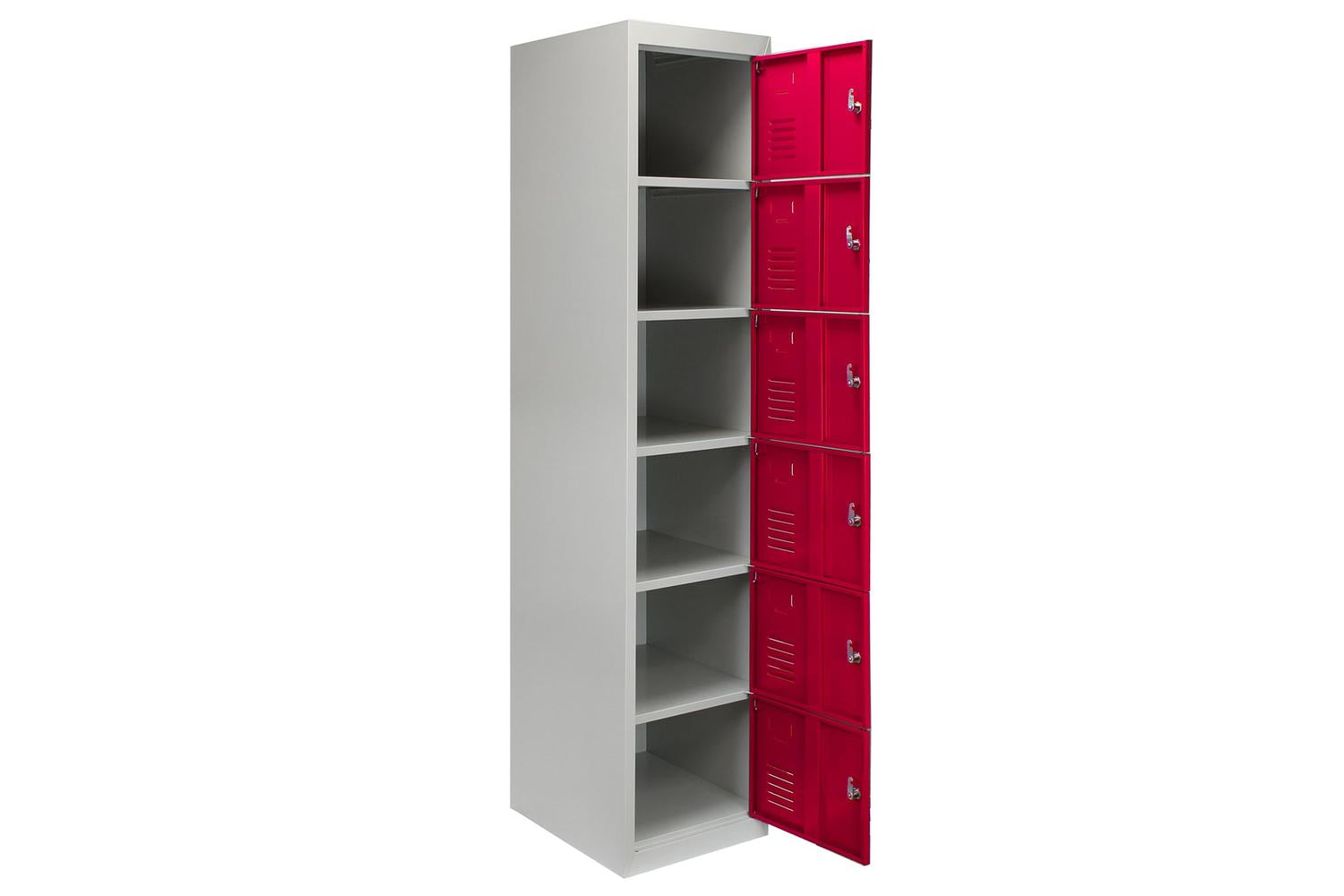 Monstershop 23983 - Metal Storage Lockers - Six Doors Flatpa-5
