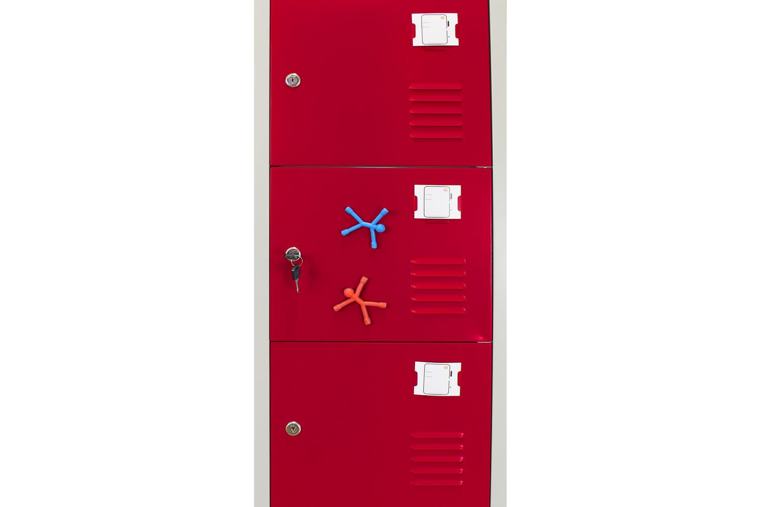 Monstershop 23983 - Metal Storage Lockers - Six Doors Flatpa-6