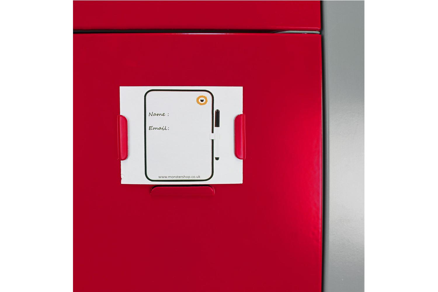 Monstershop 23983 - Metal Storage Lockers - Six Doors Flatpa-8