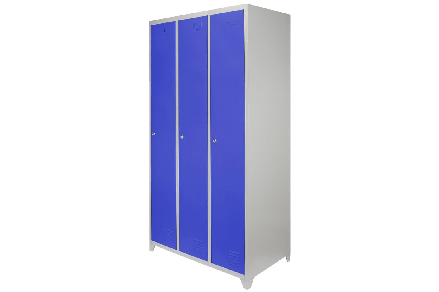 Monstershop 23986 - Metal Storage Lockers - Three Doors Wide-3