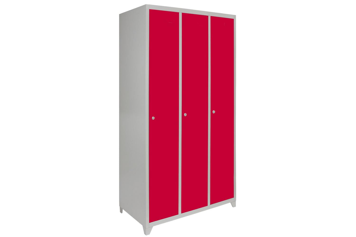 Monstershop 23985 - Metal Storage Lockers - Three Doors Wide