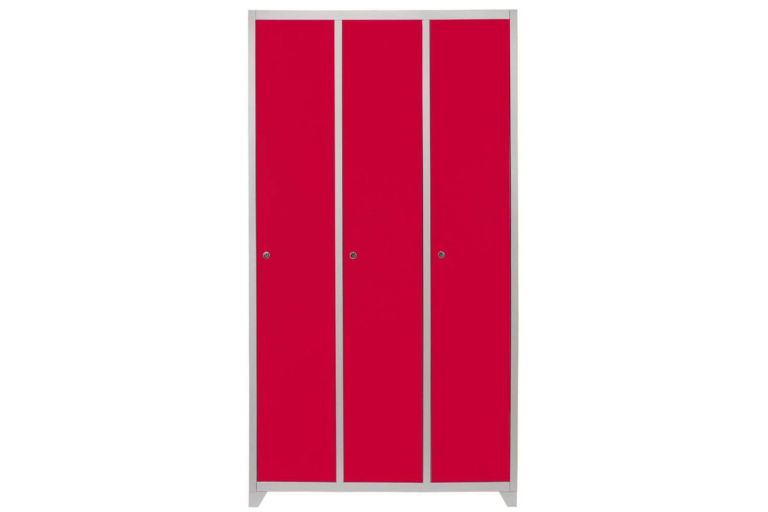 Monstershop 23985 - Metal Storage Lockers - Three Doors Wide-2