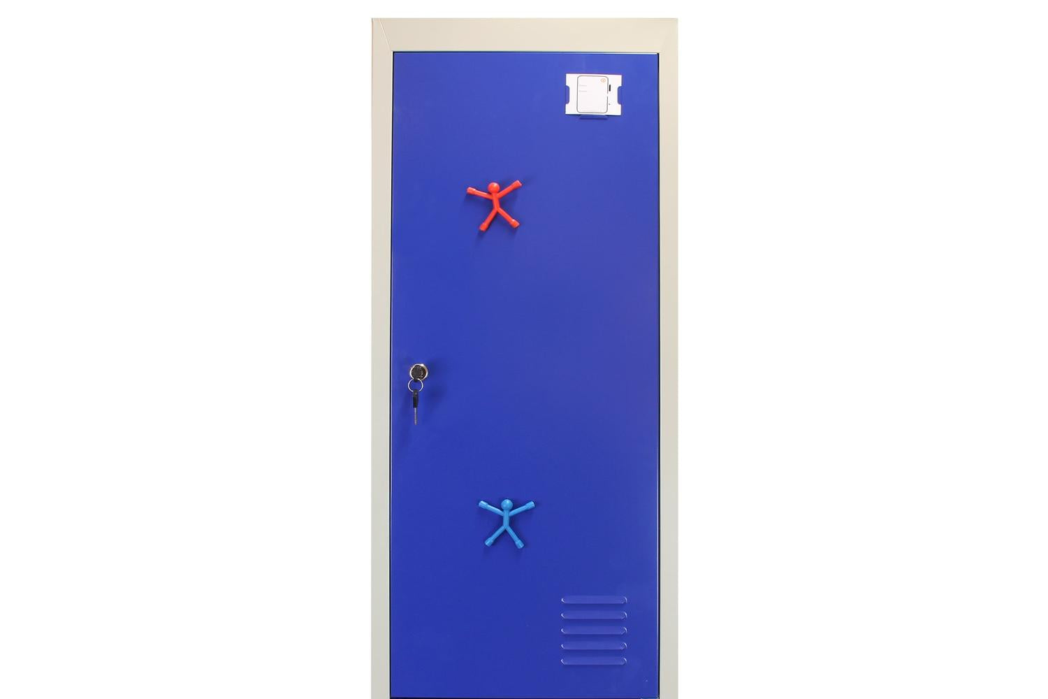 Monstershop 23977 - Metal Storage Lockers - Two Doors Flatpa-8