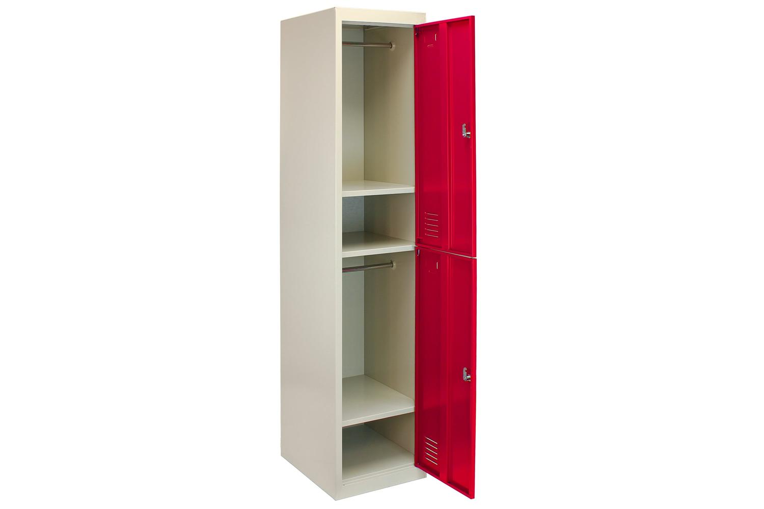 Monstershop 23978 - Metal Storage Lockers - Two Doors Flatpa-5