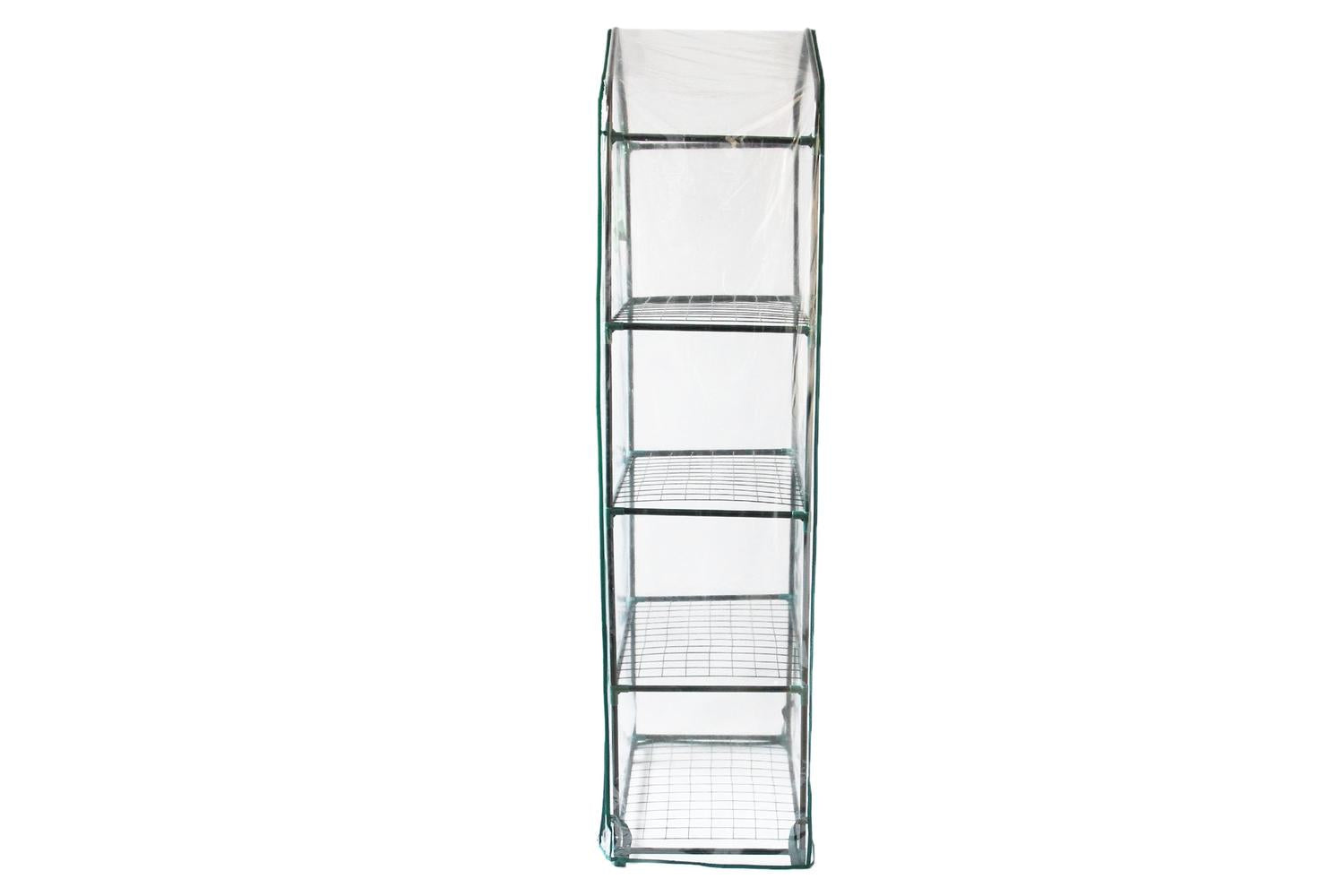Monstershop 27057 - Mini Greenhouse 4 Tier With Plastic Cove-7