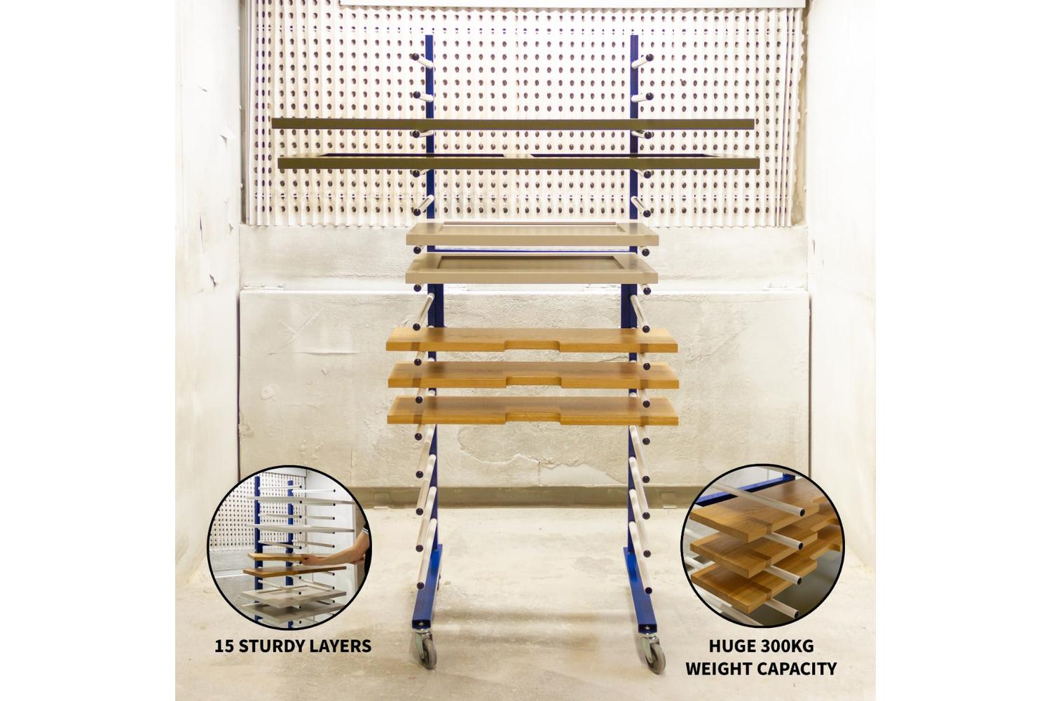 Monstershop 23635 - Monster Racking Spray Drying Rack Trolle-2