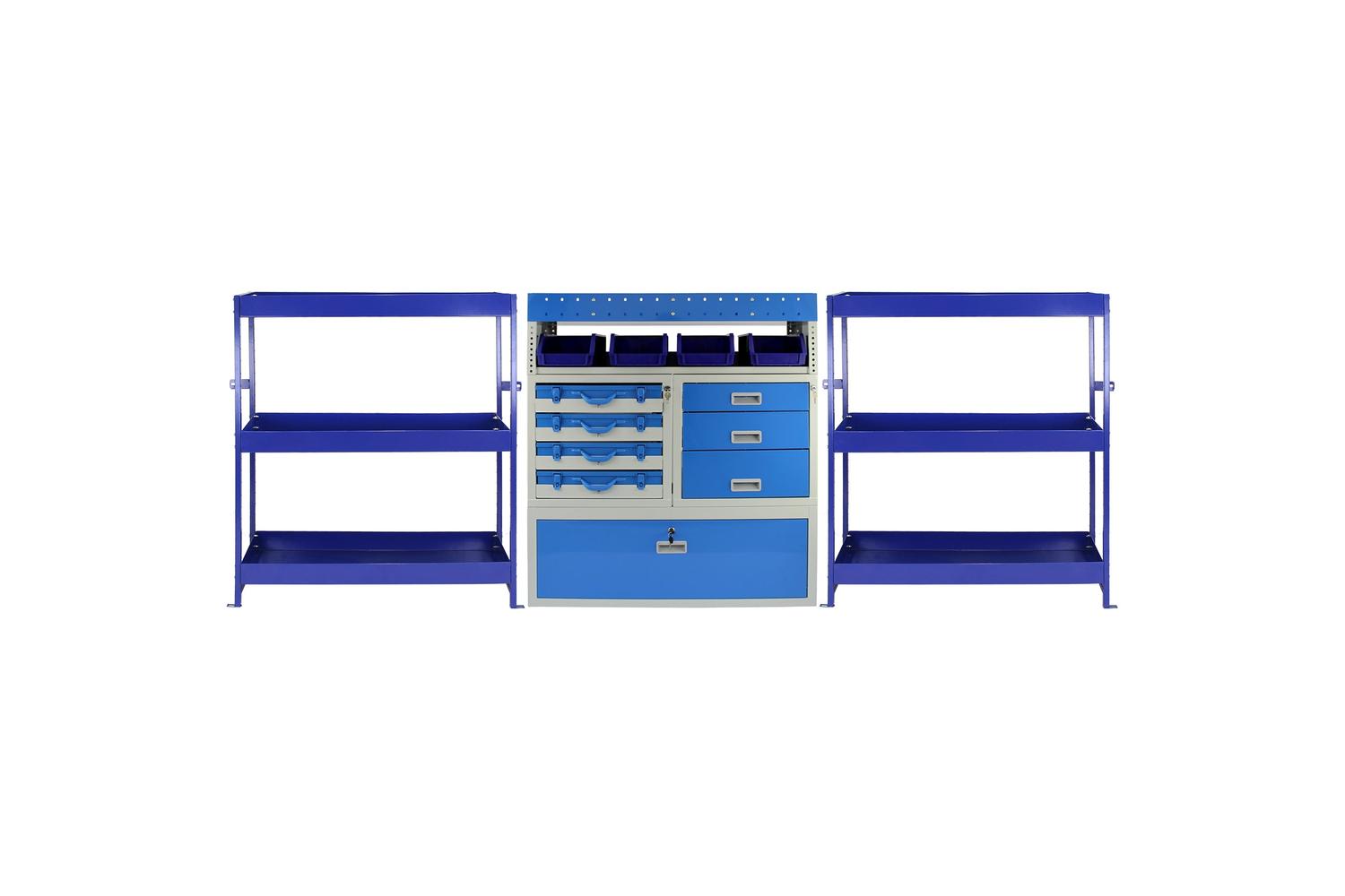 Monstershop 23582 - Monster Racking Tempest Metal Van Shelvi
