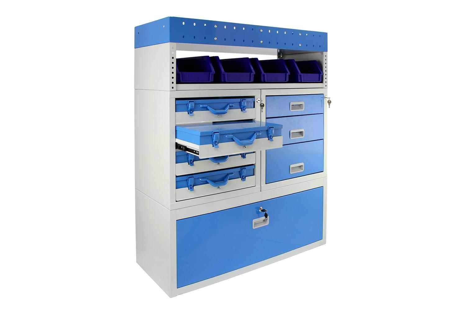 Monstershop 23582 - Monster Racking Tempest Metal Van Shelvi-2