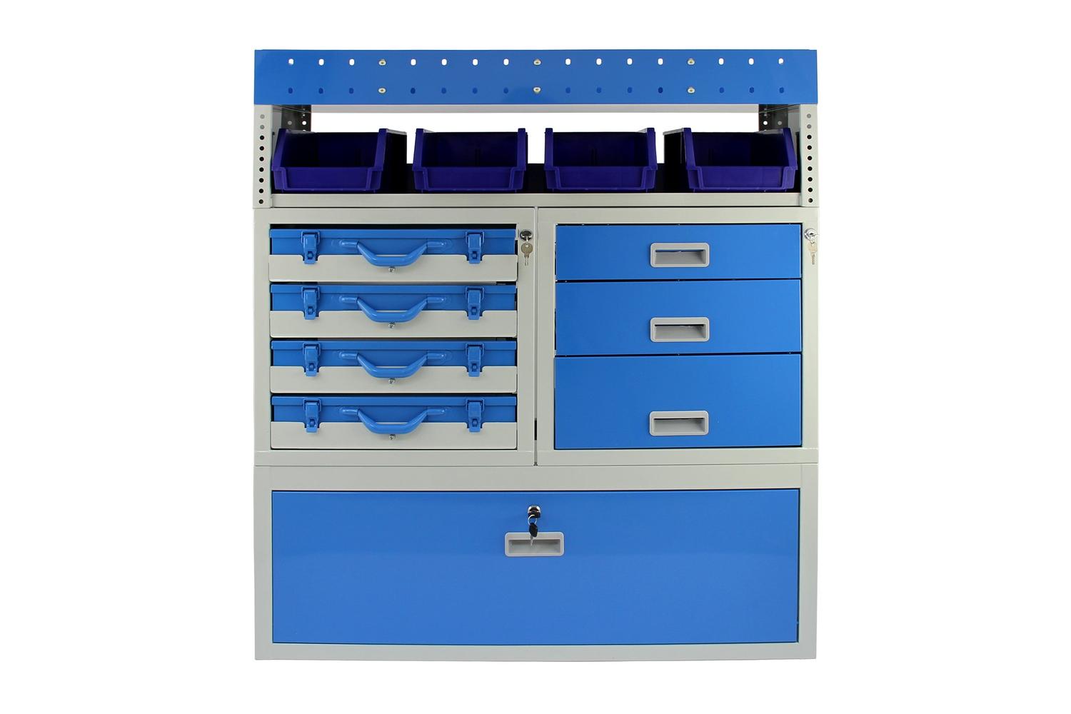Monstershop 23582 - Monster Racking Tempest Metal Van Shelvi-8