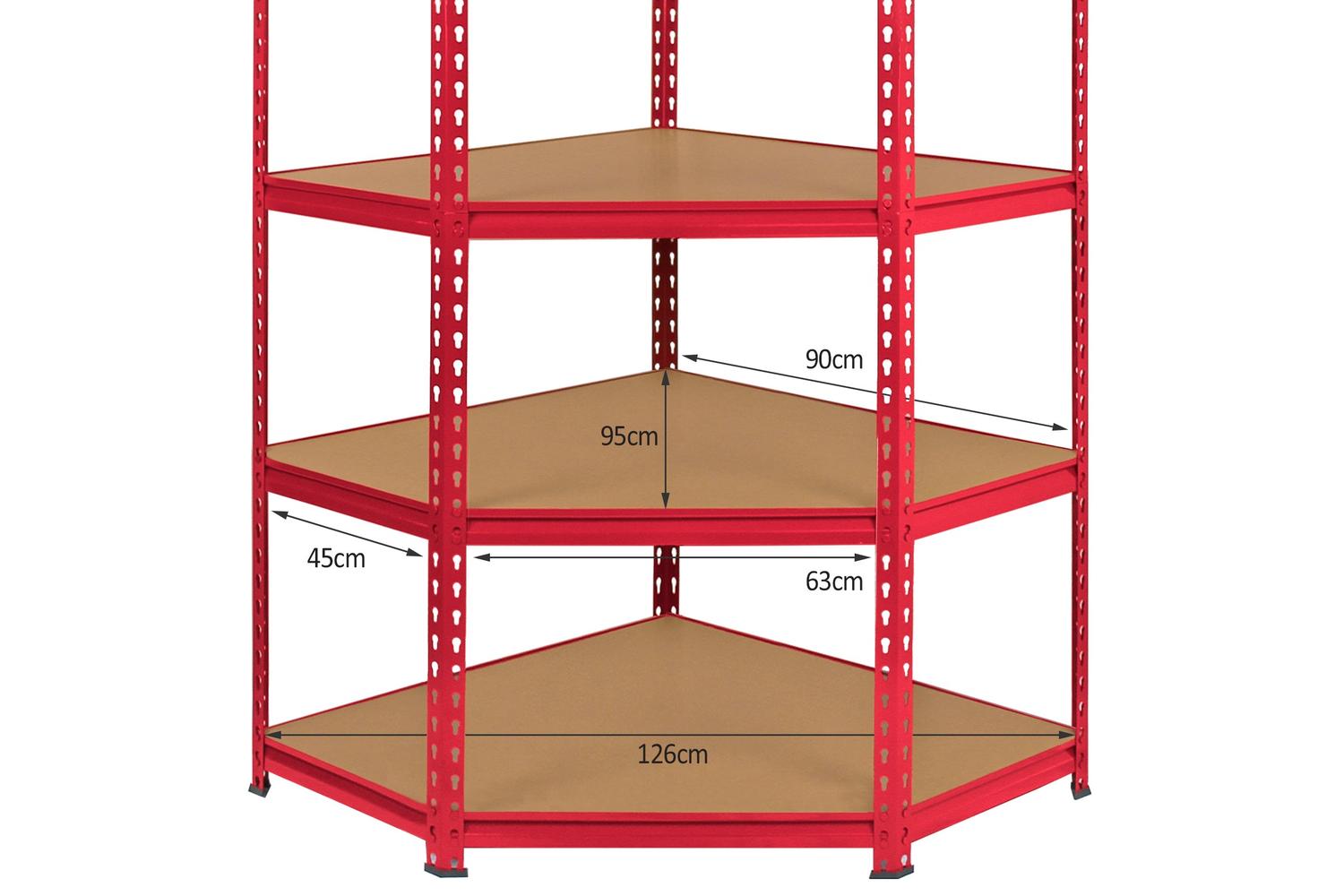 Monstershop 10682 - Monster Racking Z-rax Corner Storage She-5