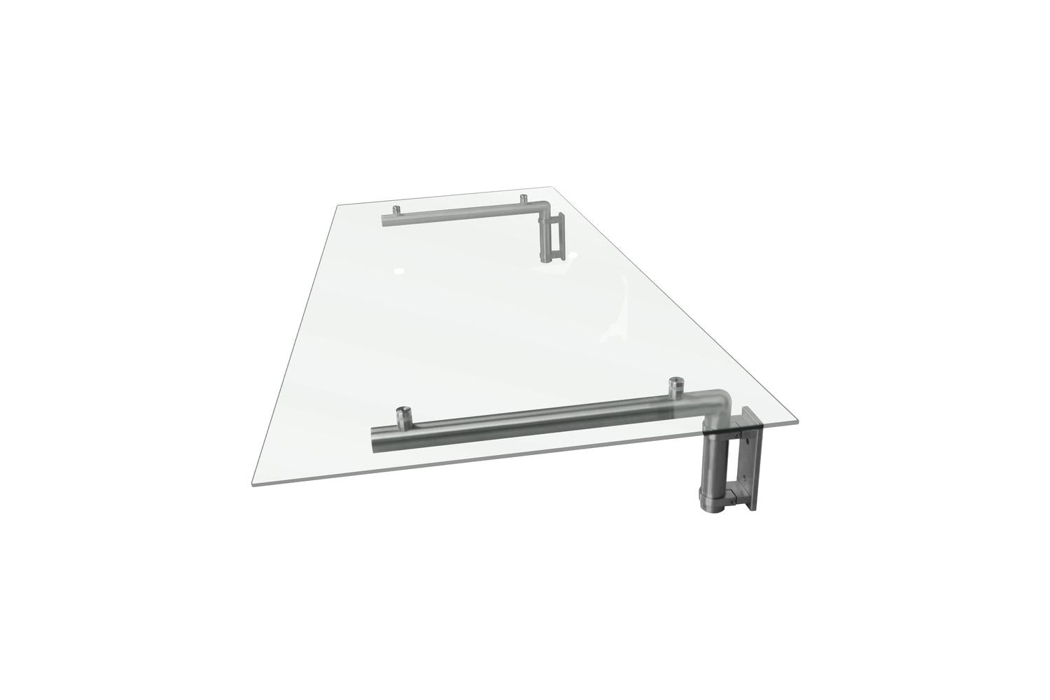 Monstershop 23488 - Monstershop Glass Door Canopy & Brackets-2