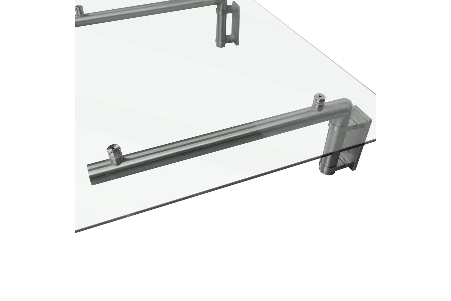 Monstershop 23489 - Monstershop Glass Door Canopy & Brackets-6
