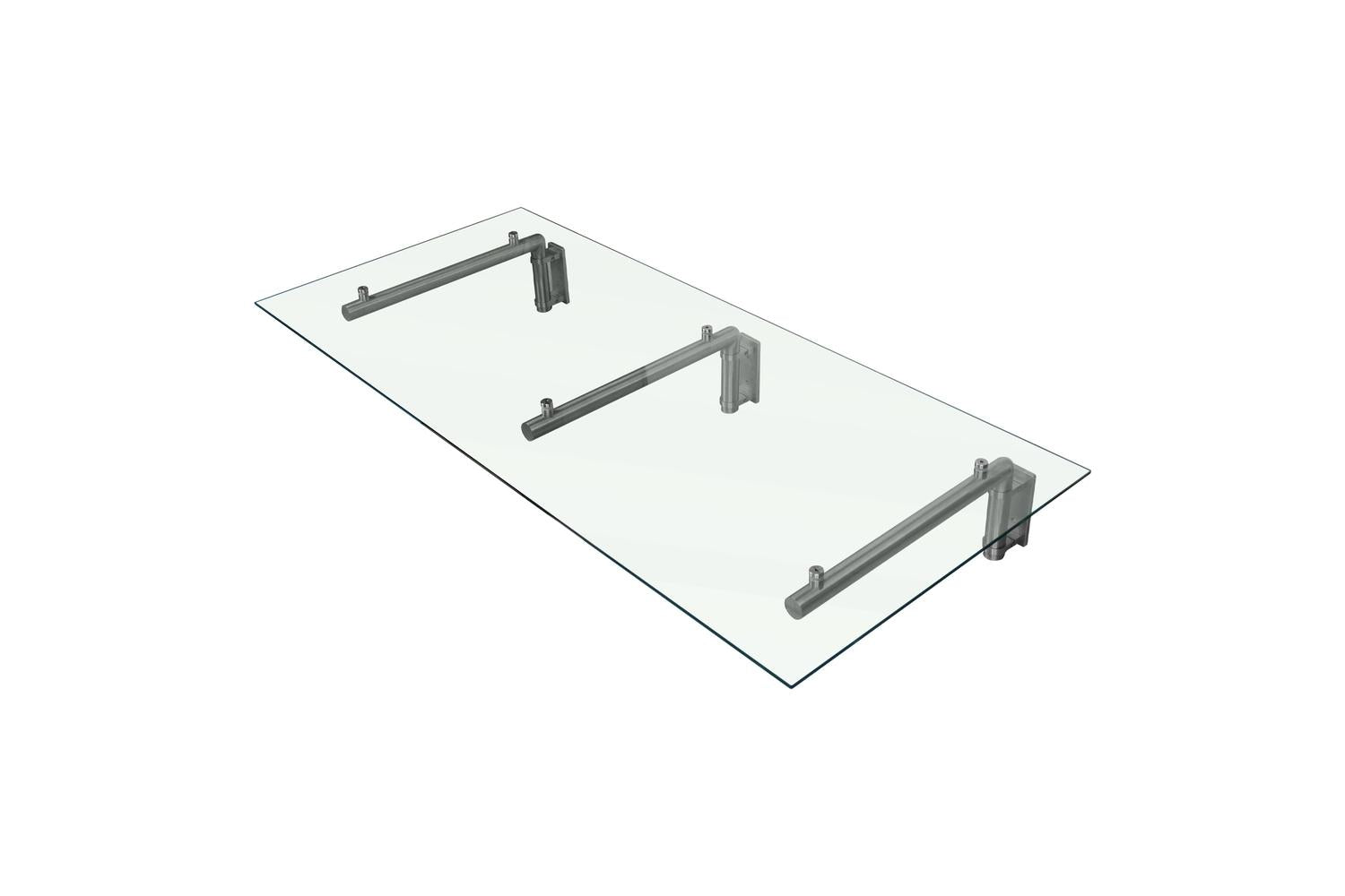 Monstershop 23489 - Monstershop Glass Door Canopy & Brackets-7