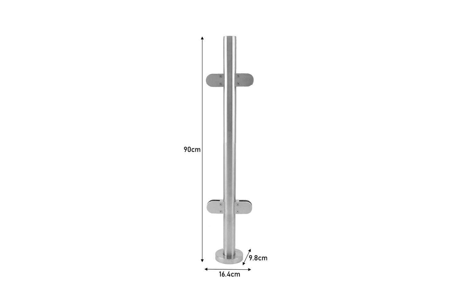 Monstershop 23366 - Monstershop Stainless Steel Balustrade M-8