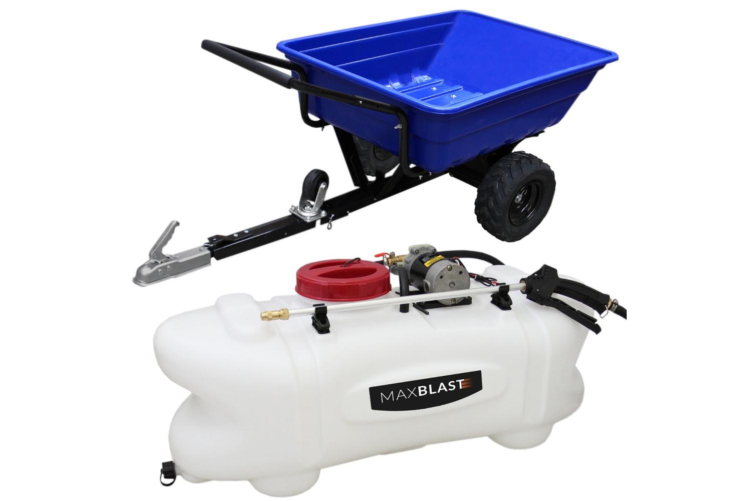 Monstershop 26193 - Off Road Atv Trailer And 60 Ltr Sprayer-3