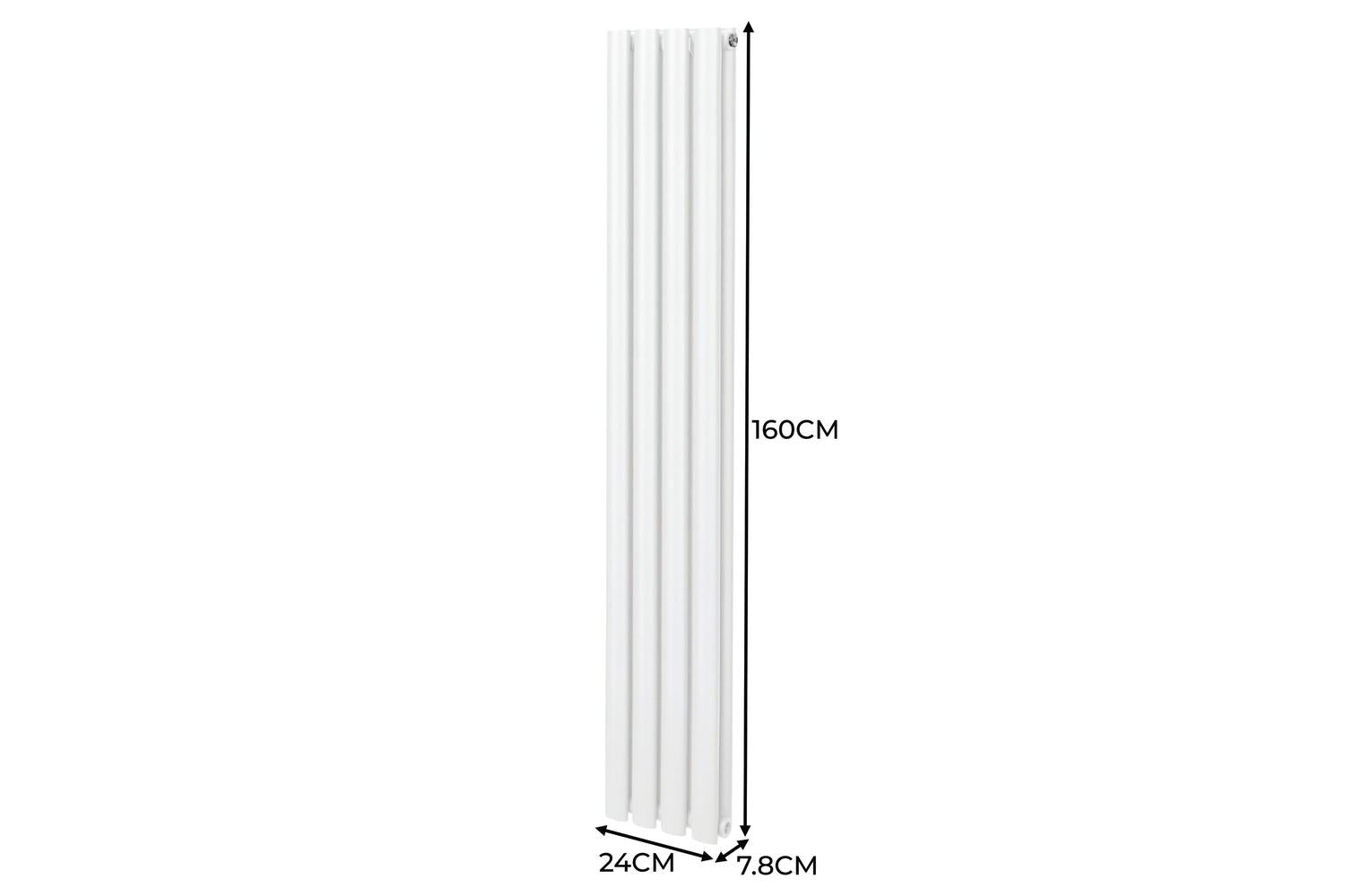 Monstershop 10745 - Oval Column Radiator & Valves - 1600mm X-5