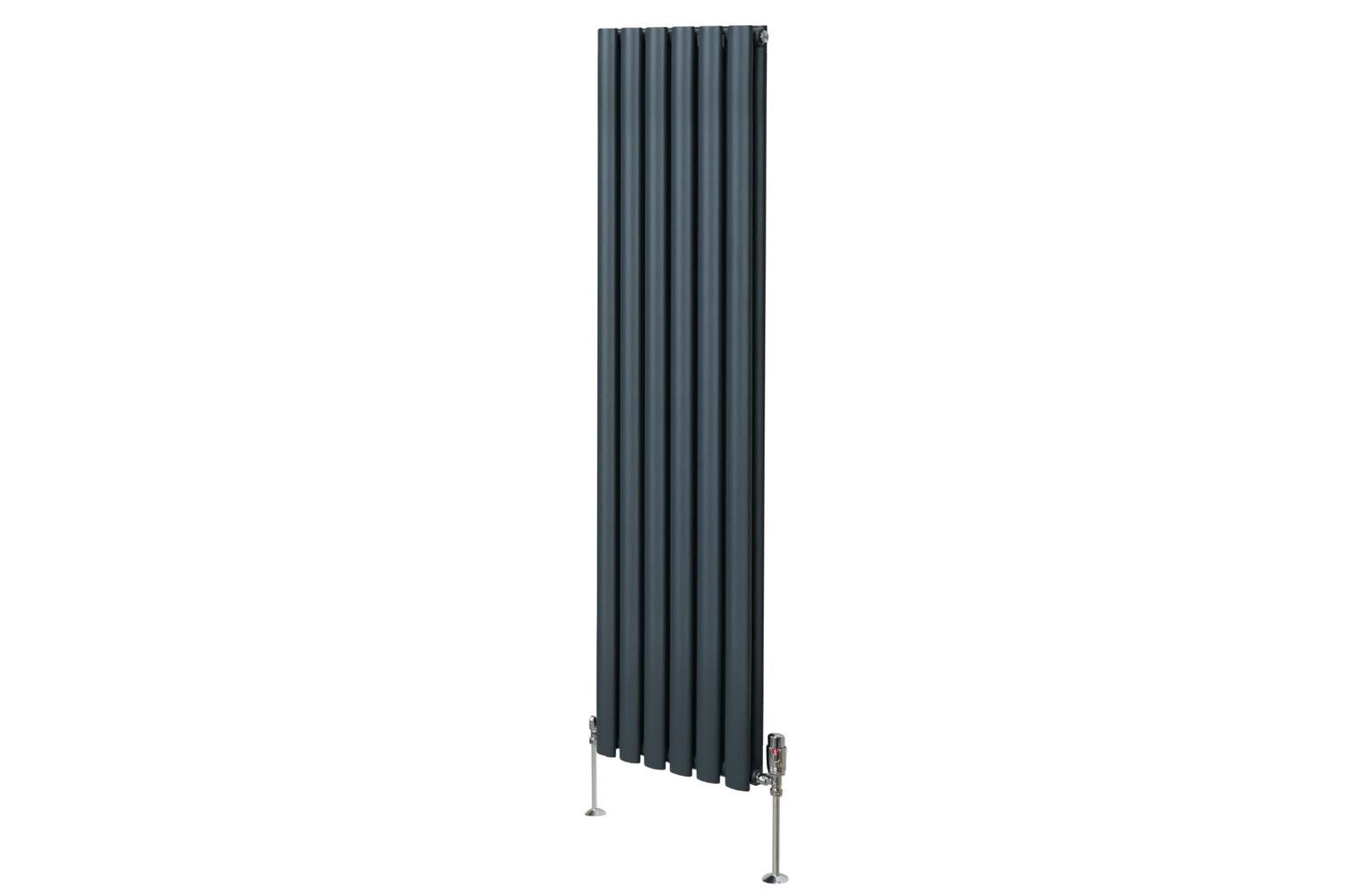 Monstershop 10747 - Oval Column Radiator & Valves - 1600mm X-2