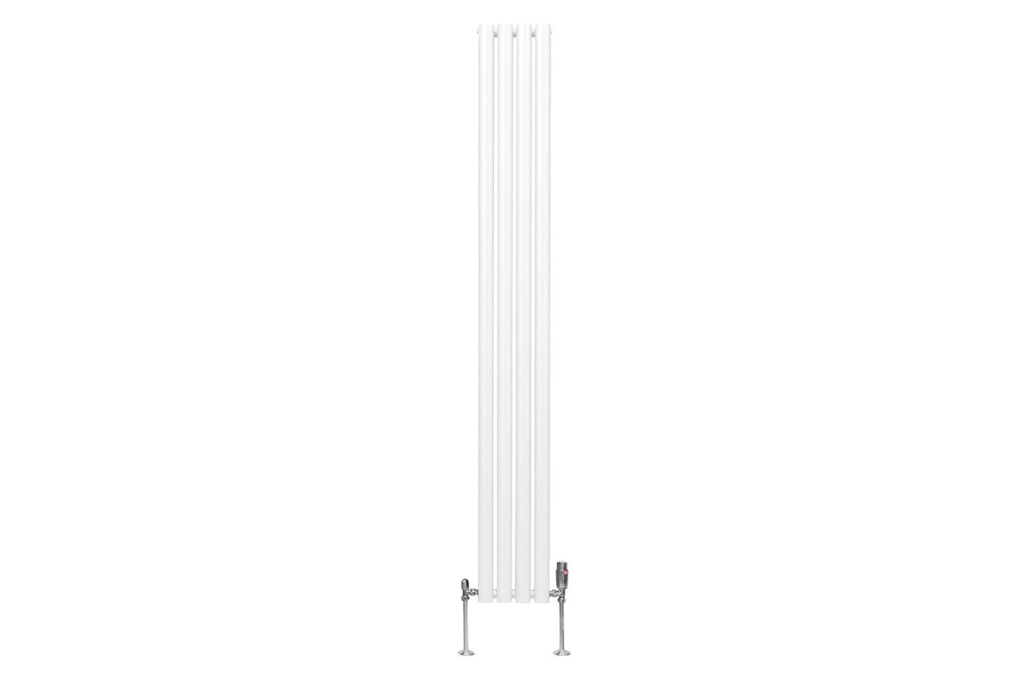 Monstershop 10757 - Oval Column Radiator & Valves - 1800mm X-2
