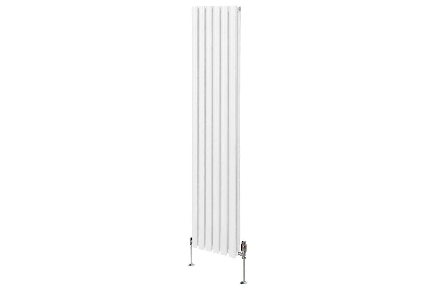 Monstershop 10760 - Oval Column Radiator & Valves - 1800mm X-2