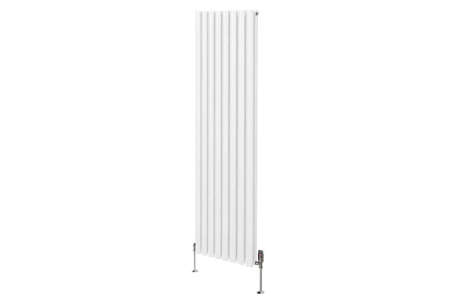 Monstershop 10763 - Oval Column Radiator & Valves - 1800mm X-2