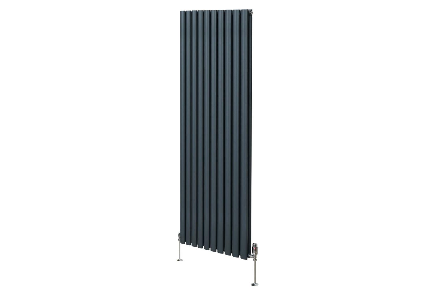 Monstershop 10765 - Oval Column Radiator & Valves - 1800mm X-2