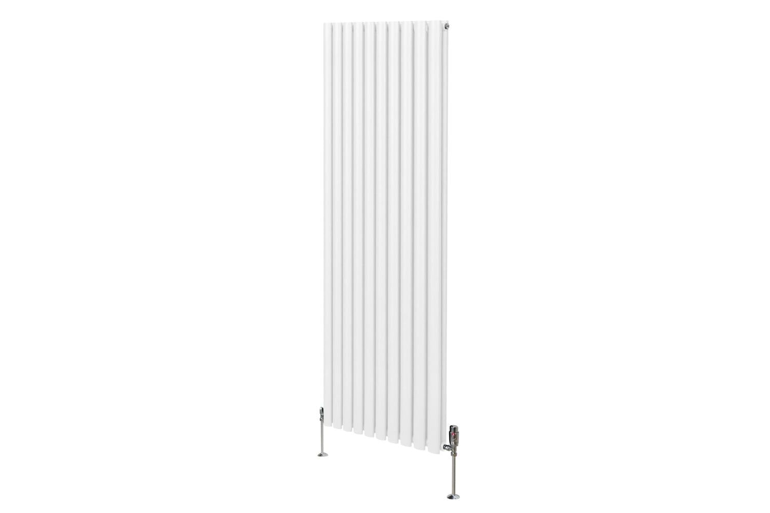 Monstershop 10766 - Oval Column Radiator & Valves - 1800mm X-2